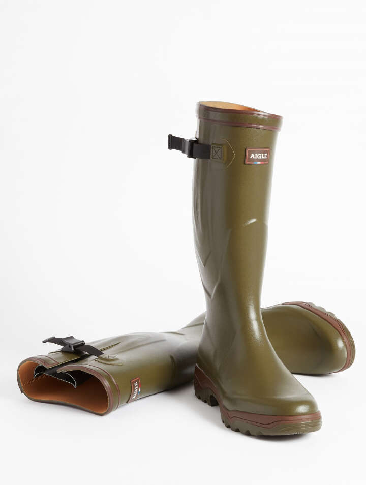 AIGLE Gummistiefel Boot Parcours 2 Vario Khaki Unisex AIGLE Gummistiefel Boot Parcours 2 Vario Khaki Unisex